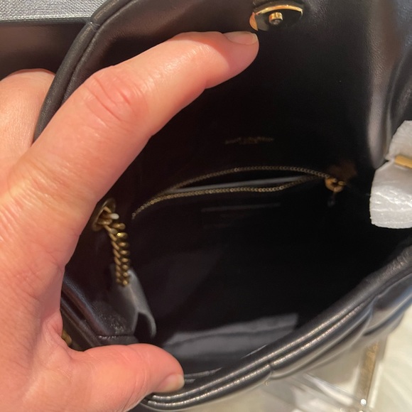 ❣️❣️❣️SOLD❣️❣️❣️SAINT LAURENT toy lou lou puffer bag ❤️BRAND NEW - Picture 12 of 13